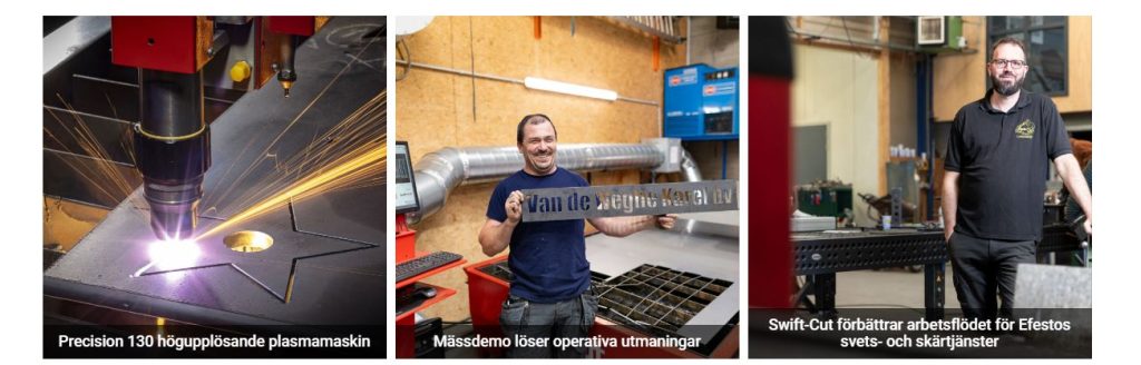 Swift cut har nöjda kunder öve rhela världen